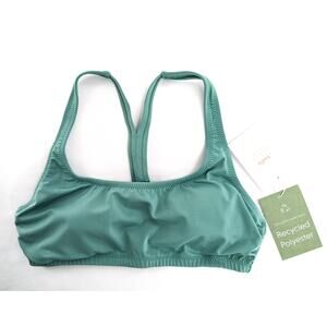 Andie Swim Bikini Top The Marina Green Lagoon